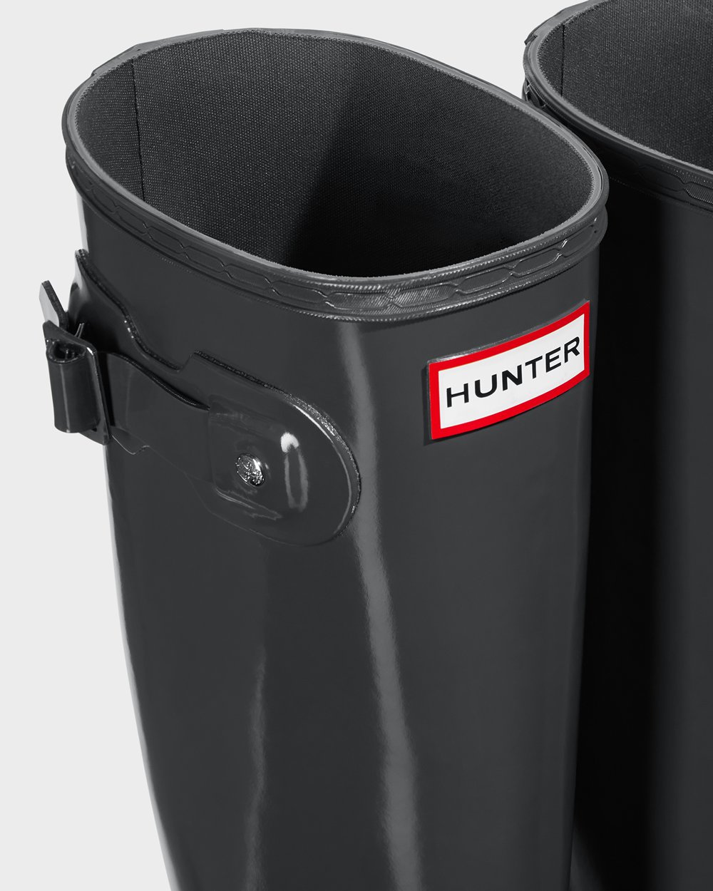 Hunter Mujer Original Gloss - Botas de Lluvia Verde Oscuro - 592-ZBMODN